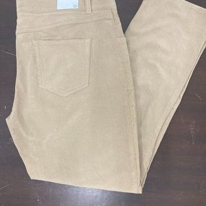 Men’s Peter Millar fine gauge cord pants in Tan